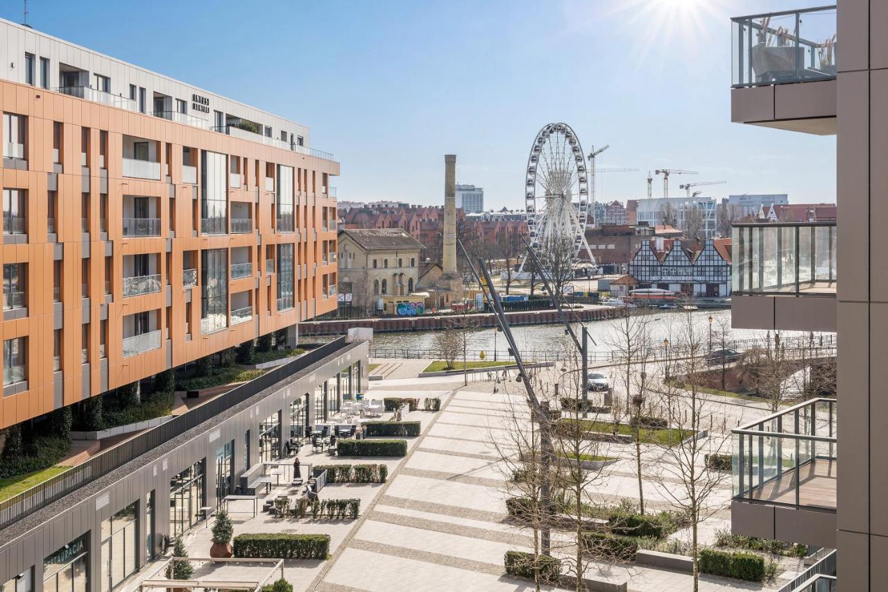 Brabank Riverside By Downtown Apartments Gdańsk Exterior foto