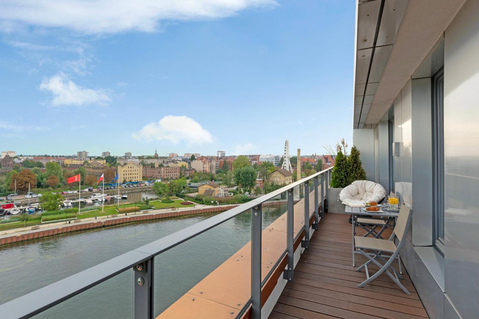 Brabank Riverside By Downtown Apartments Gdańsk Cameră foto